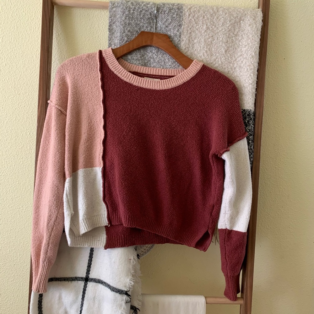 Color Block Sweater